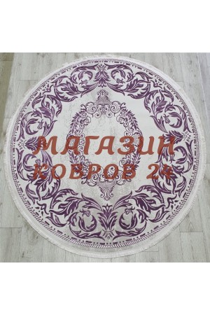 Турецкий ковер Amatis 36567 Фиолетовый круг